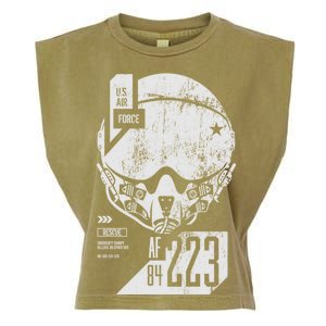 USAF Superior Pilot Helmet  Garment-Dyed Women's Muscle Tee