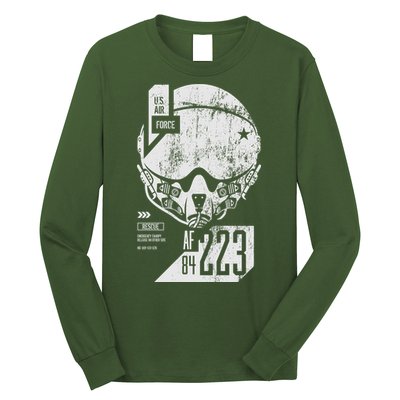 USAF Superior Pilot Helmet  Long Sleeve Shirt