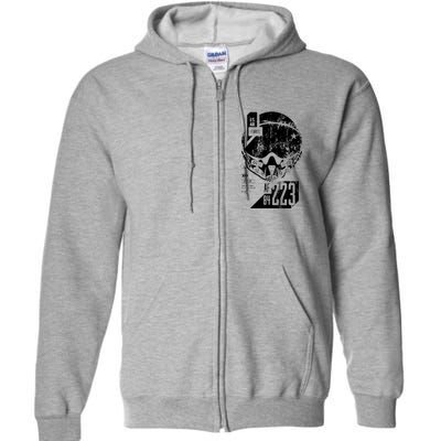 USAF Superior Pilot Helmet  Full Zip Hoodie