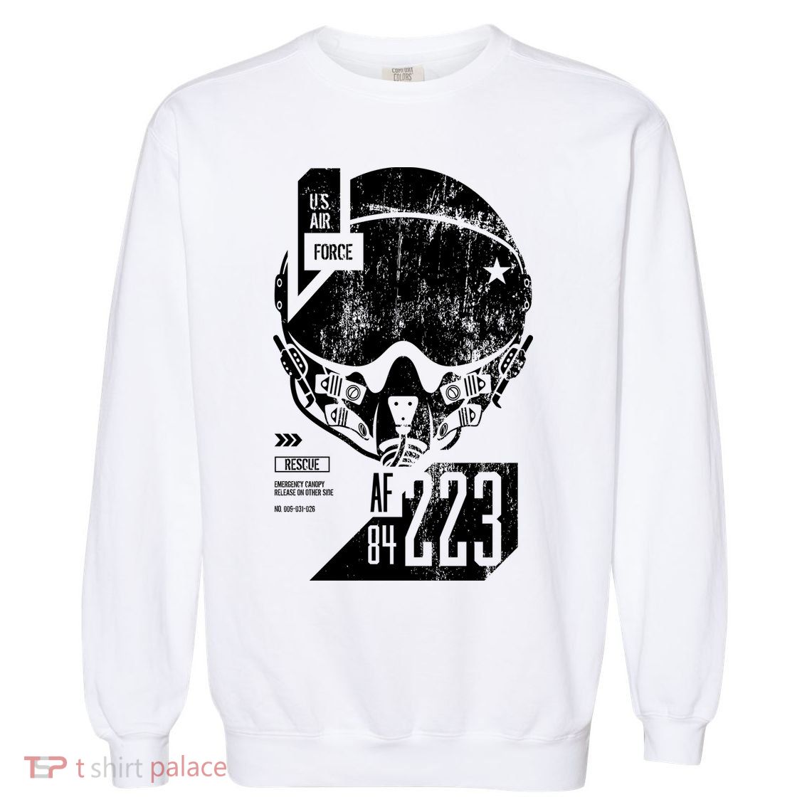 USAF Superior Pilot Helmet  Garment-Dyed Sweatshirt