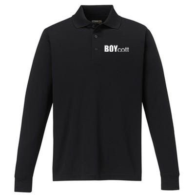 Utah State Boycott Performance Long Sleeve Polo