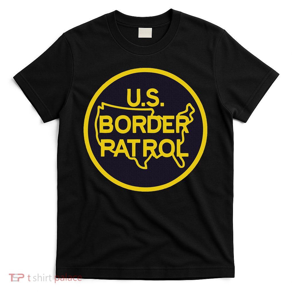 United States Border Patrol Immigration Border Wall T-Shirt