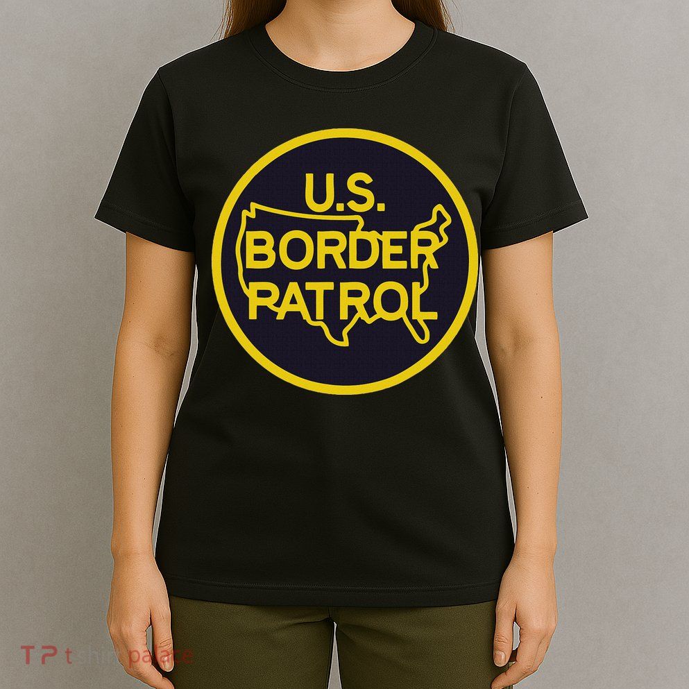 United States Border Patrol Immigration Border Wall T-Shirt