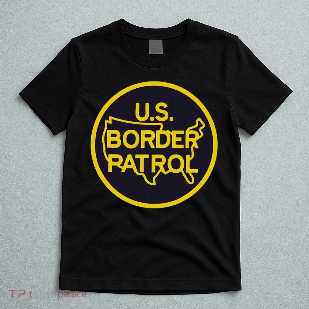 United States Border Patrol Immigration Border Wall T-Shirt