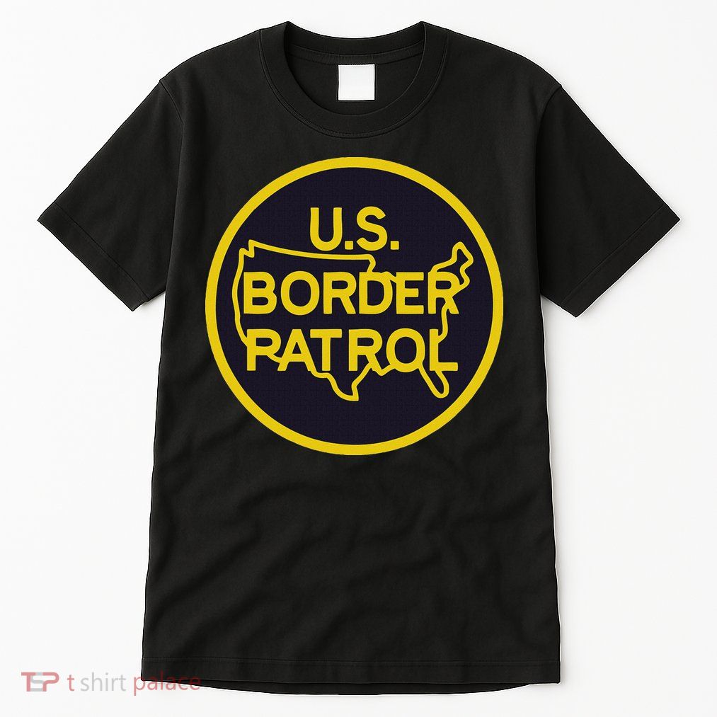 United States Border Patrol Immigration Border Wall Tall T-Shirt