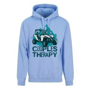 UTV Side By Side Couples Therapy  Unisex Surf Hoodie