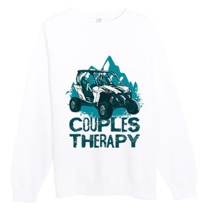 UTV Side By Side Couples Therapy  Premium Crewneck Sweatshirt