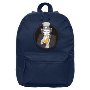 Uncle Sam Beer 16 in Basic Backpack