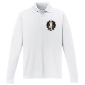 Uncle Sam Beer Performance Long Sleeve Polo