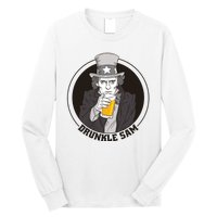 Uncle Sam Beer Long Sleeve Shirt