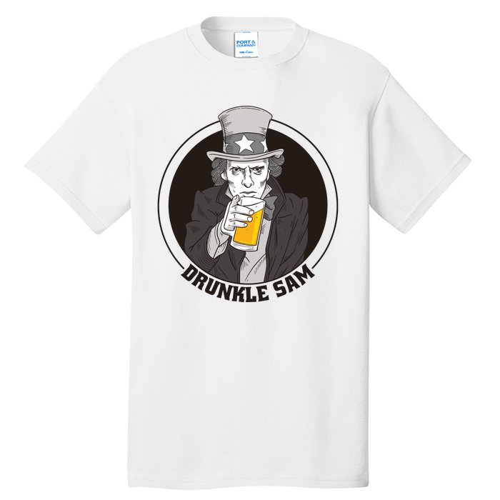 Uncle Sam Beer Tall T-Shirt