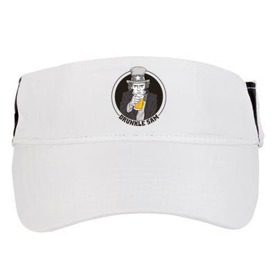 Uncle Sam Beer Adult Drive Performance Visor