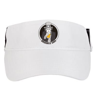 Uncle Sam Beer Adult Drive Performance Visor