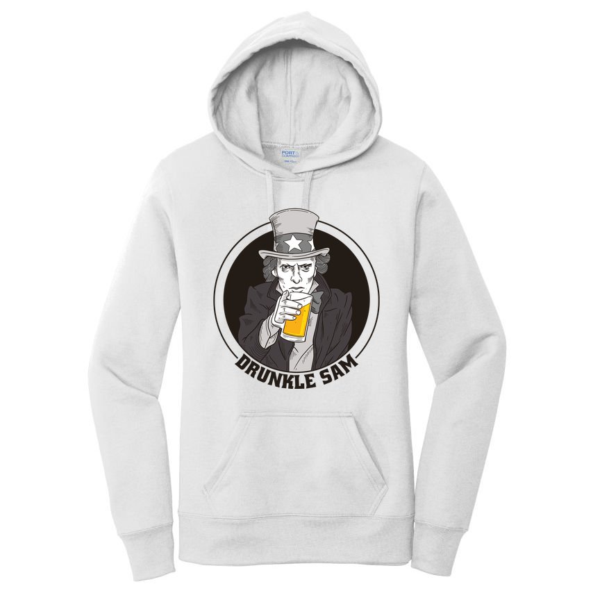 Uncle Sam Beer Women's Pullover Hoodie