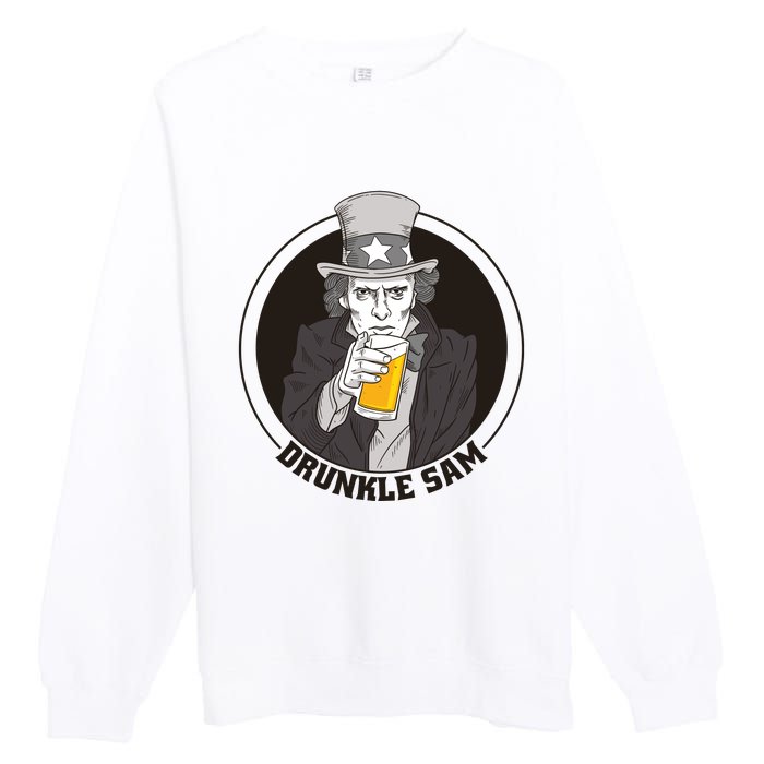 Uncle Sam Beer Premium Crewneck Sweatshirt