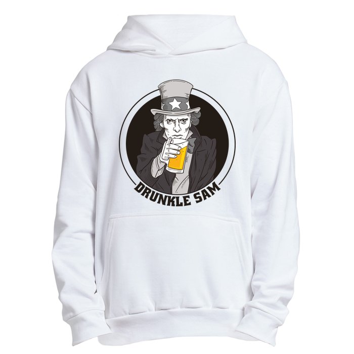 Uncle Sam Beer Urban Pullover Hoodie