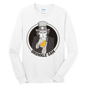 Uncle Sam Beer Tall Long Sleeve T-Shirt