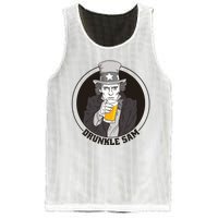 Uncle Sam Beer Mesh Reversible Basketball Jersey Tank