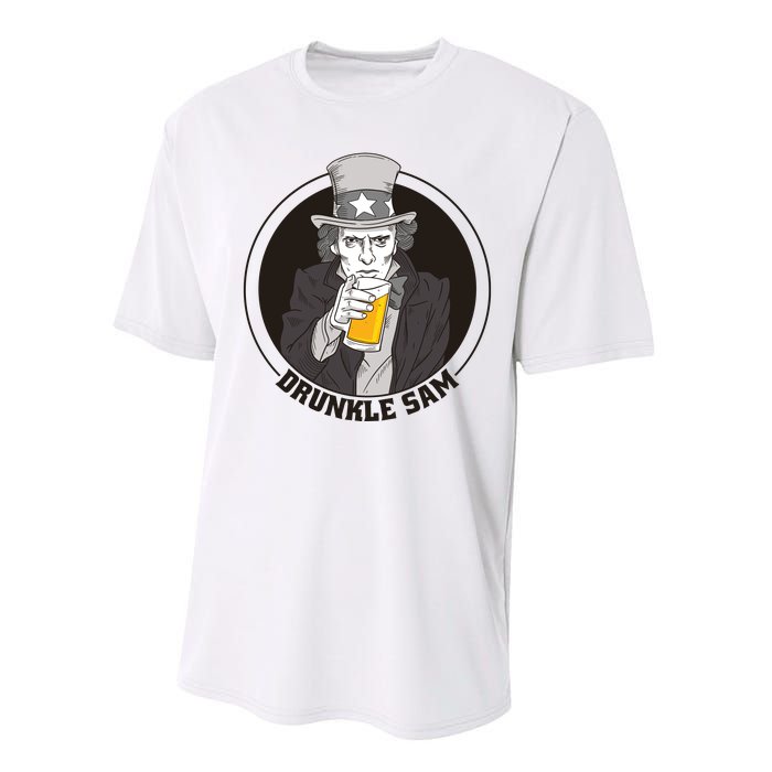 Uncle Sam Beer Performance Sprint T-Shirt