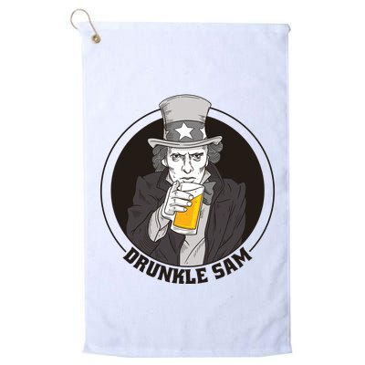 Uncle Sam Beer Golf Towel