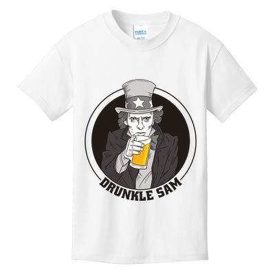 Uncle Sam Beer Kids T-Shirt