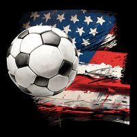 Usa Soccer Ball And Flag Mug