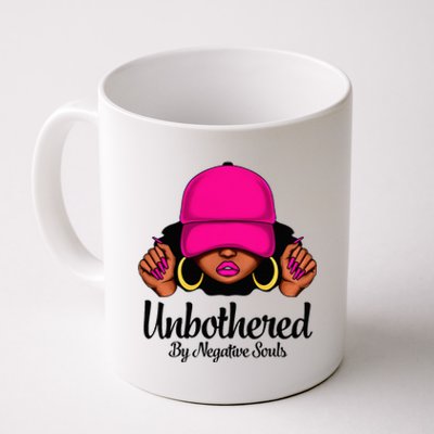 Unbothered Sassy Black Queen African American Coffee Mug