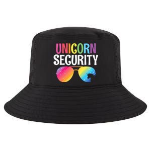 Unicorn Security Birthday Family Halloween Costume Mom Dad Cool Comfort Performance Bucket Hat