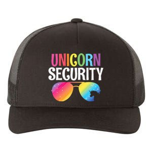 Unicorn Security Birthday Family Halloween Costume Mom Dad Yupoong Adult 5-Panel Trucker Hat