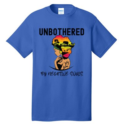 Unbothered Sassy Black Queen African American Ladies Gift Tall T-Shirt