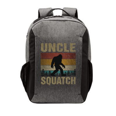 Uncle Squatch Bigfoot Uncle Sasquatch Yeti Family Matching Vector Backpack