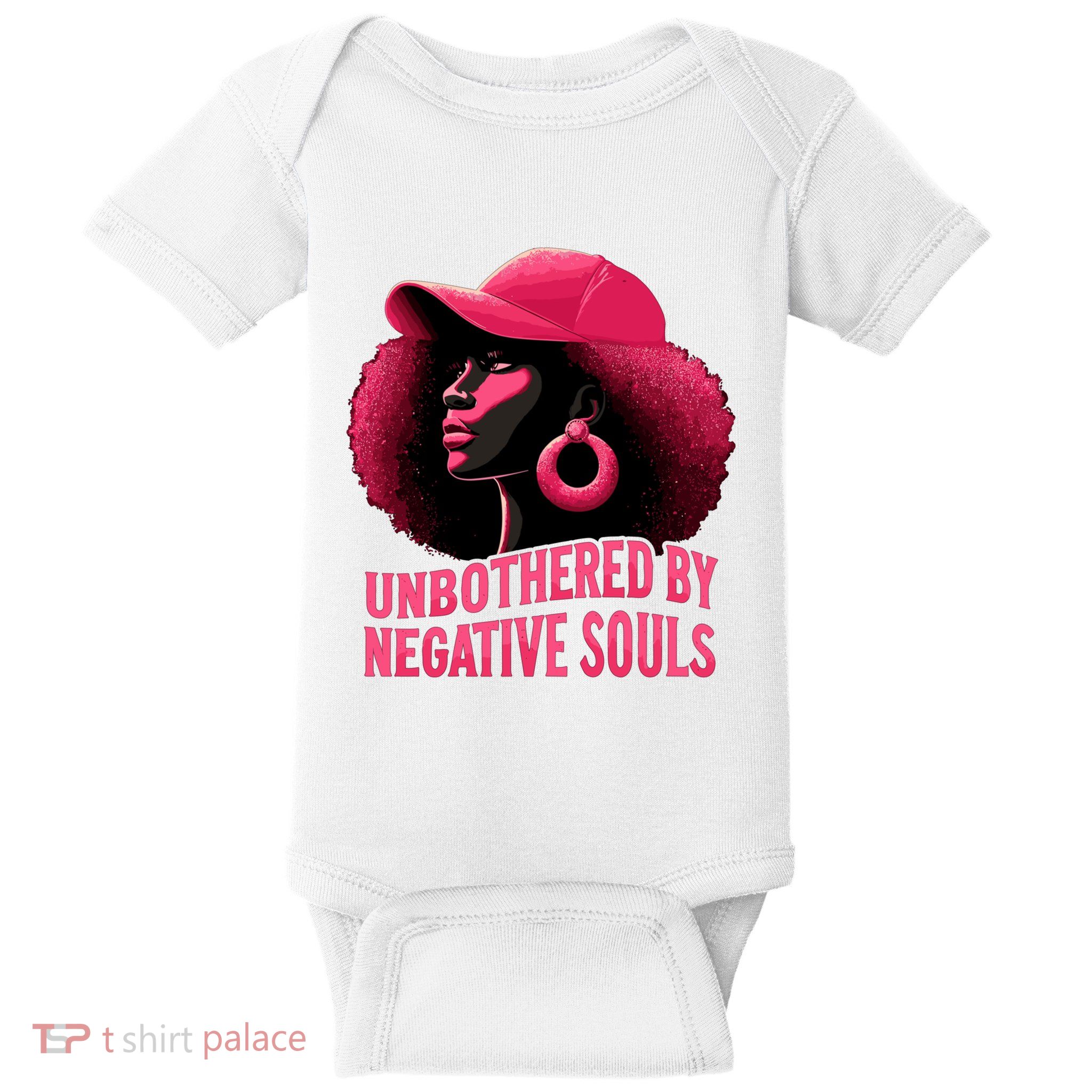 Unbothered Sassy Black Queen African American Baby Bodysuit