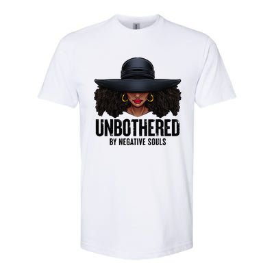 Unbothered Sassy Black Queen African American Ladies Gifts Softstyle CVC T-Shirt