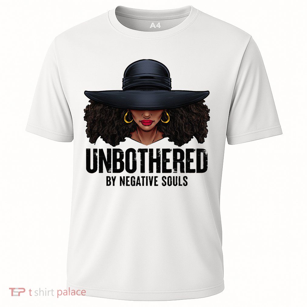Unbothered Sassy Black Queen African American Ladies Gifts Cooling Performance Crew T-Shirt