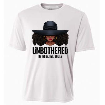 Unbothered Sassy Black Queen African American Ladies Gifts Cooling Performance Crew T-Shirt