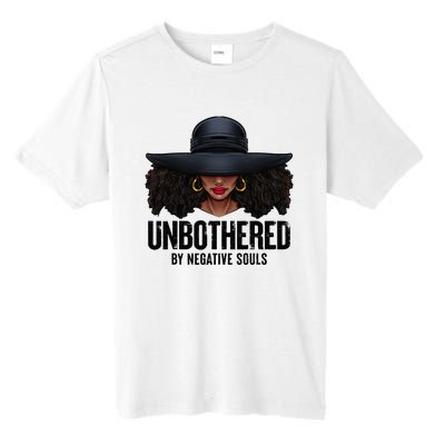 Unbothered Sassy Black Queen African American Ladies Gifts Tall Fusion ChromaSoft Performance T-Shirt