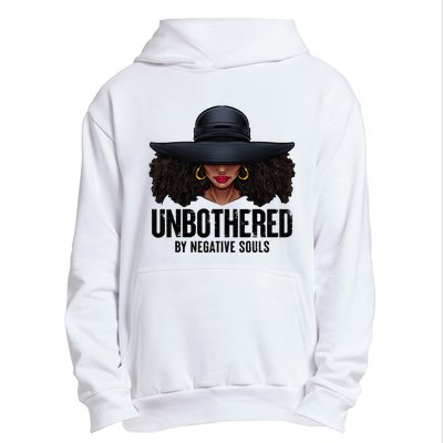 Unbothered Sassy Black Queen African American Ladies Gifts Urban Pullover Hoodie