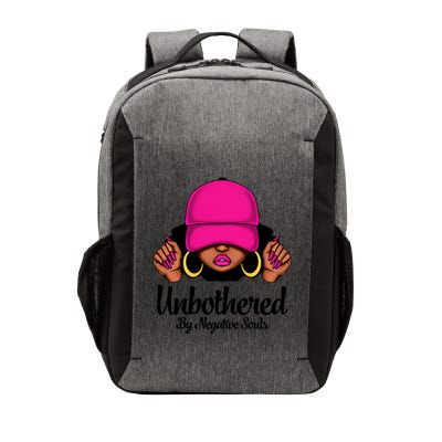 Unbothered Sassy Black Queen African American Afro Funny Gift Vector Backpack