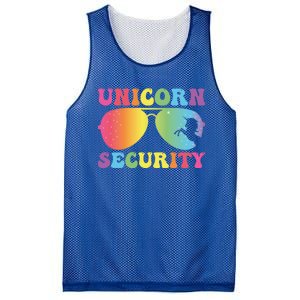 Unicorn Security Birthday Family Halloween Costume Mom Dad Cute Gift Mesh Reversible Basketball Jersey Tank