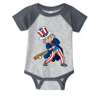 Uncle Sam Baseball 4th Of July Patriotic Boy Teens Infant Baby Jersey Bodysuit