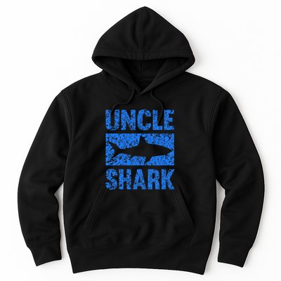 Uncle Shark Birthday Gift For Shark Lovers Hoodie