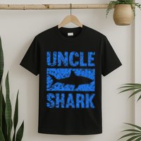 Uncle Shark Birthday Gift For Shark Lovers T-Shirt