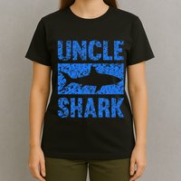 Uncle Shark Birthday Gift For Shark Lovers T-Shirt