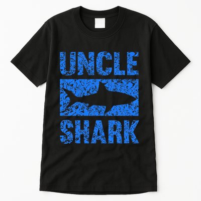 Uncle Shark Birthday Gift For Shark Lovers Tall T-Shirt