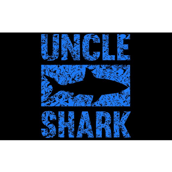 Uncle Shark Birthday Gift For Shark Lovers Bumper Sticker