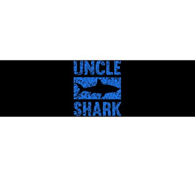 Uncle Shark Birthday Gift For Shark Lovers Bumper Sticker