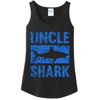 Uncle Shark Birthday Gift For Shark Lovers Ladies Essential Tank