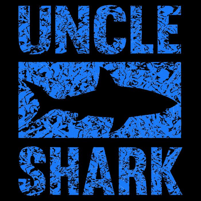 Uncle Shark Birthday Gift For Shark Lovers Polo