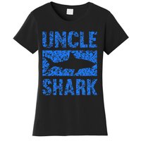 Uncle Shark Birthday Gift For Shark Lovers Women's T-Shirt