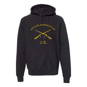 Us Sharpshooter BerdanS Civil War Elite Premium Hoodie